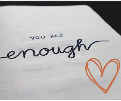 You are enough mit Herz